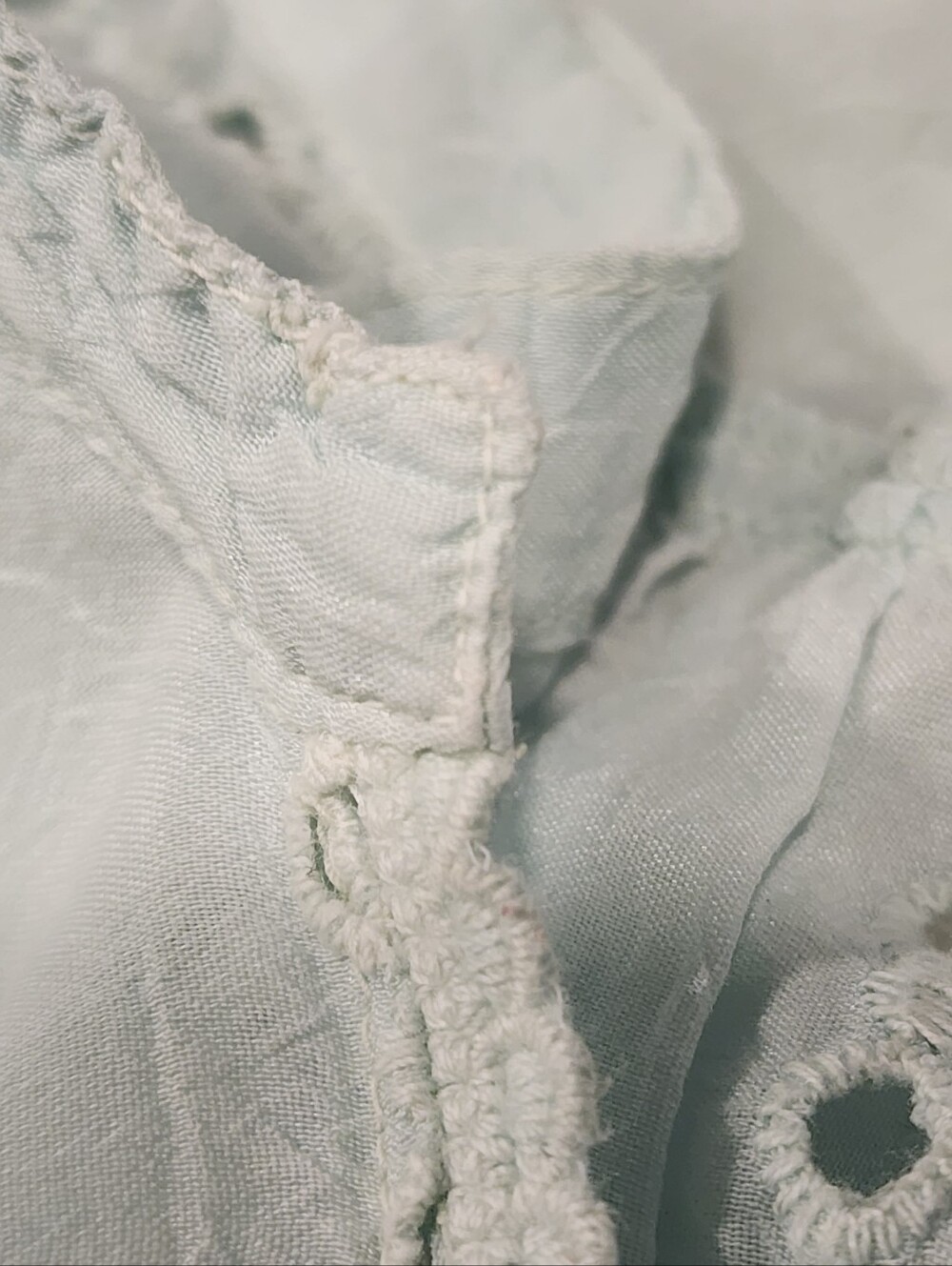 Johnny Was Embroidered Tunic in Light Blue - Picture 10 of 12